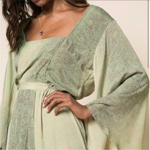 Anthropologie Raga Maxi Dress Rustic Grandmacore